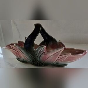 Vintage‎ Hull Poinsettia Glaze Ceramic Pottery Planter 1950s